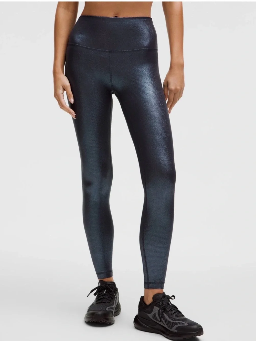 lululemon athletica align HR ribbed leggings 28” in Shine